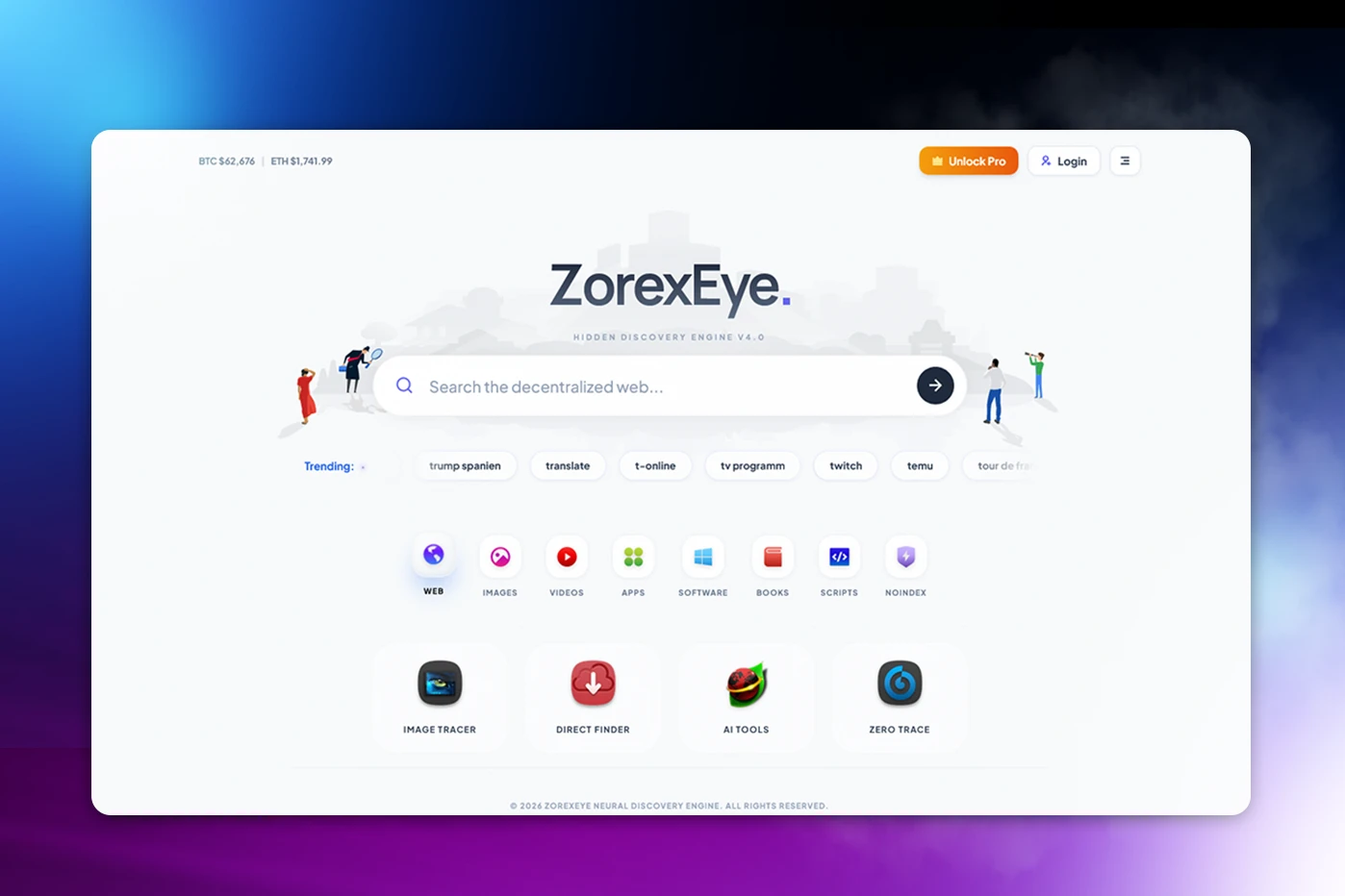 ZorexEye - AI-Powered Intent-Driven Search Engine